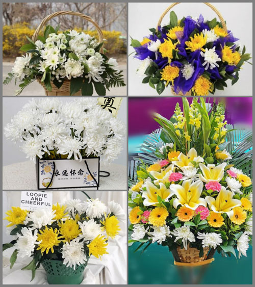 贵州毕节市纳雍县董地乡小田坝村白事提篮配送